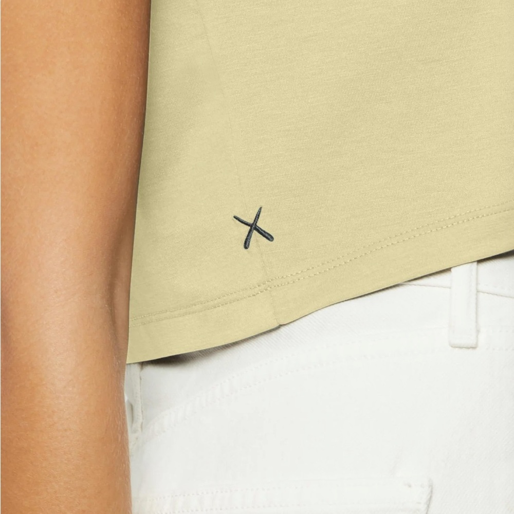 NWT Cuts Almost Friday Cropped Tee - Picture 9 of 9